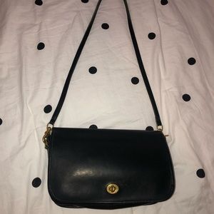 Vintage Leather Coach Purse